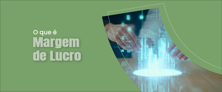 Banner com o título do artigo O que é margem de lucro