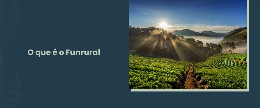 banner com o titulo o que é o funrural